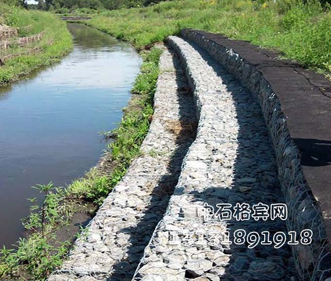 防洪固濱石籠